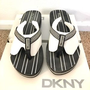 DKNY Vintage Flip Flops